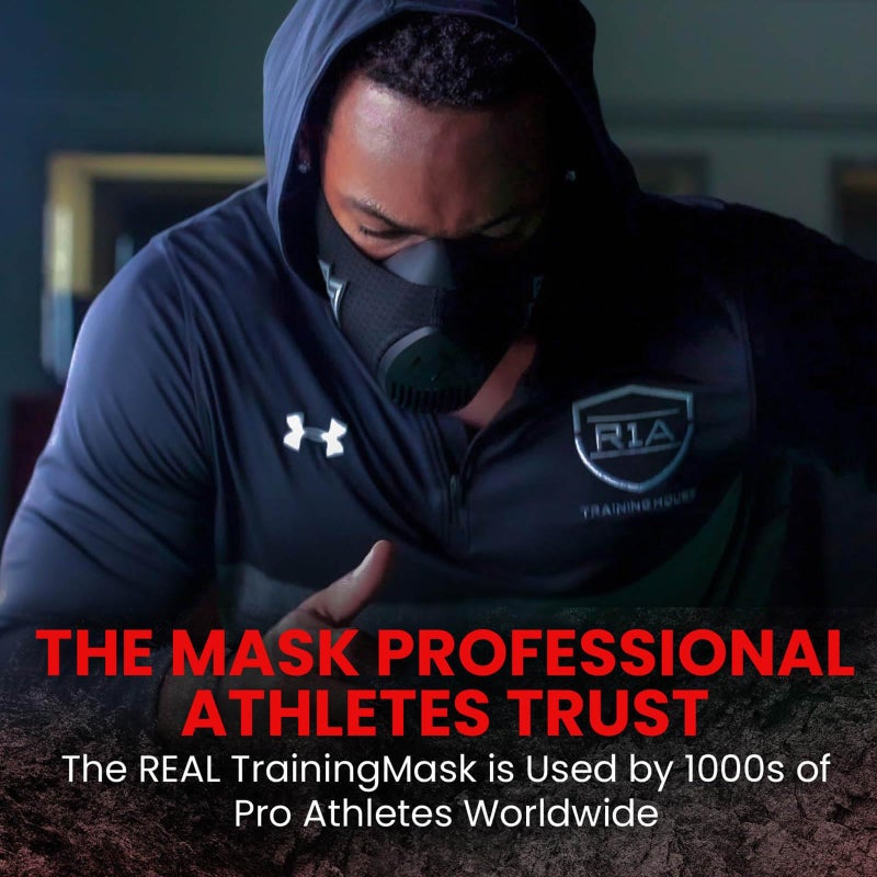 TRAININGMASK 3.0 - Elevation Training Mask 3.0 - Stamina  Performance  Altitude Running Mask  Clinically Proven & Patented (Medium) - Image 5